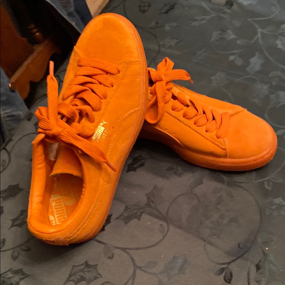 Puma Orange Sneakers